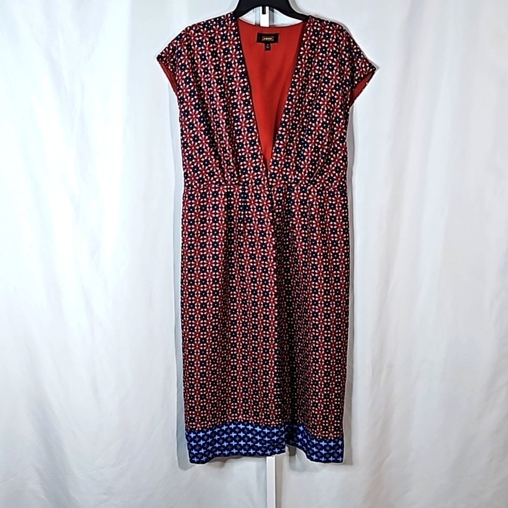 Alexia Admor Floral Wrap Dress Duster Sz 10
